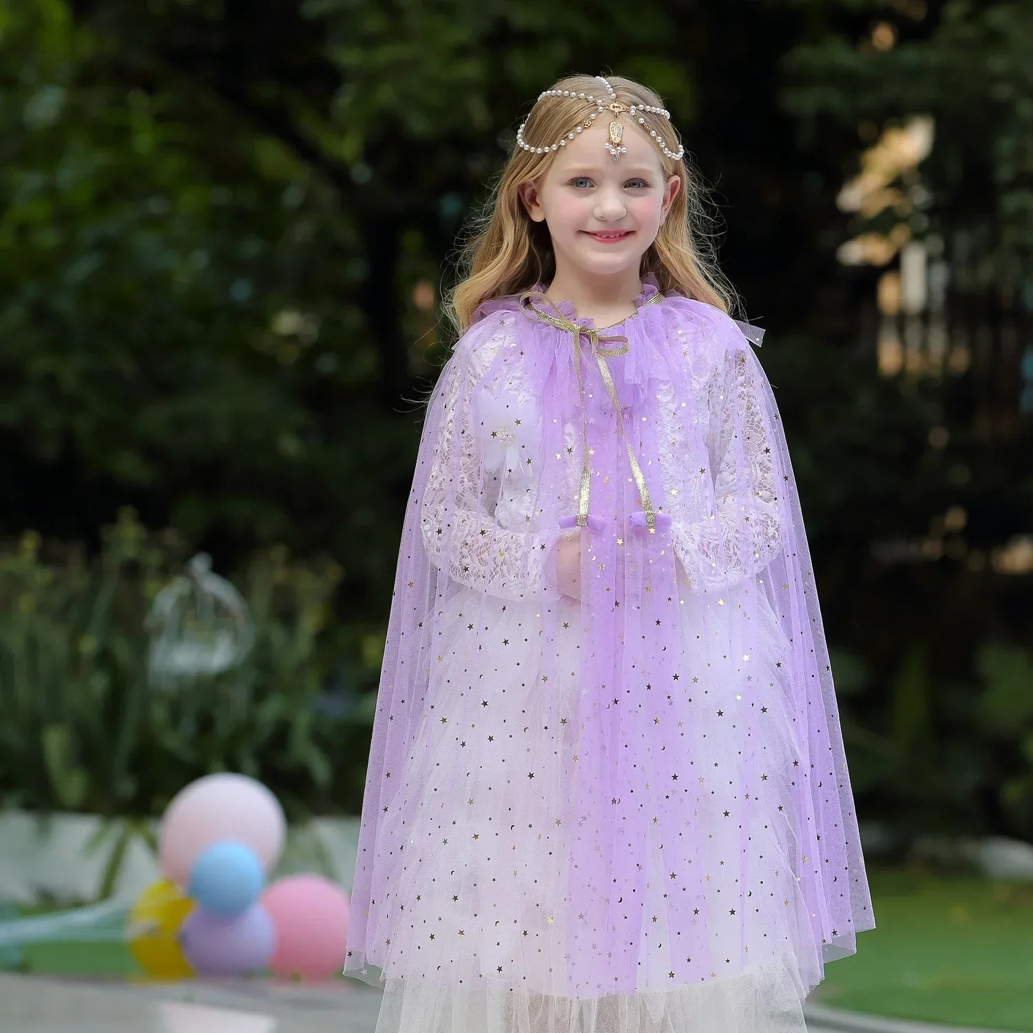 Princess Robe Rainbow Kids Princess Cloak For Girl Princess Cape Cloak Fairy Cape Cloak Anna Clothes-Dollar Bargains Online Shopping Australia