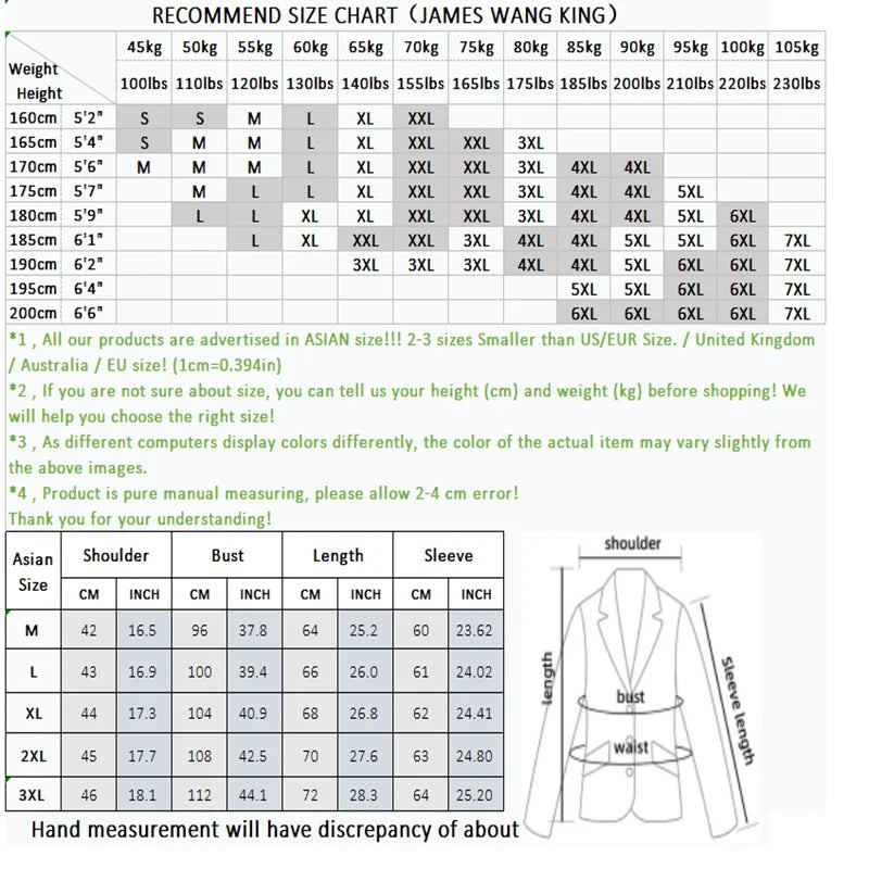 two-piece suit business casual handsome suit men's suit