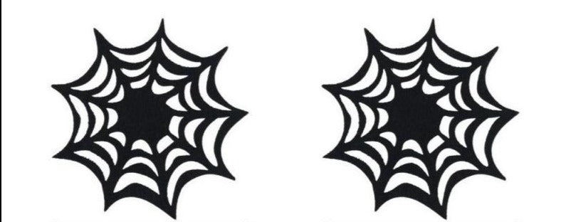 1/2/3PCS Coasters Spider Web Decorative Halloween Themed Decorarion Supplies Doilies Placemats for Store Home-Dollar Bargains Online Shopping Australia