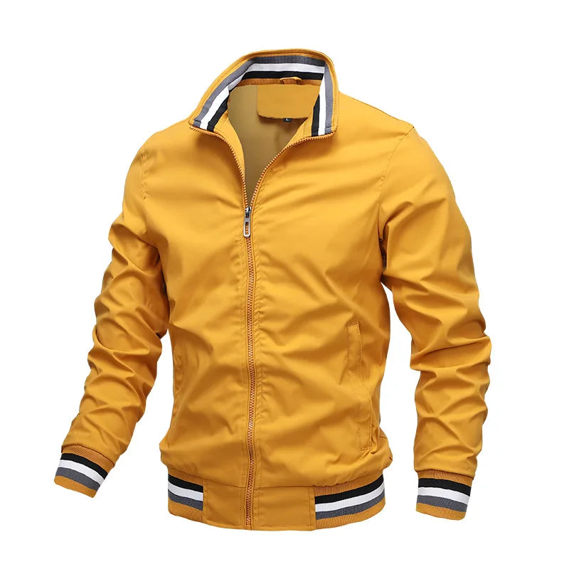 Fashion Men's Windbreak Bomber Jacket Spring Summer Man Casual Outdoors jacket Jackets for men Coats-Dollar Bargains Online Shopping Australia