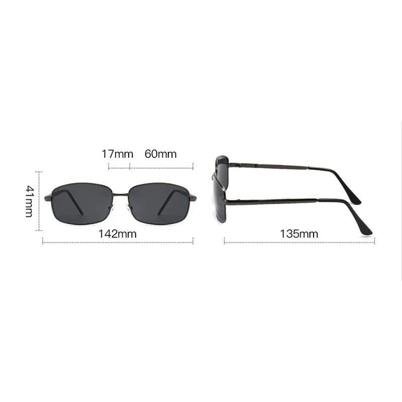 Men's Polarized Sunglasses Men Brand Designer Metal Sun Glasses Men's Outdoor Driving Polarized Eyewear UV400