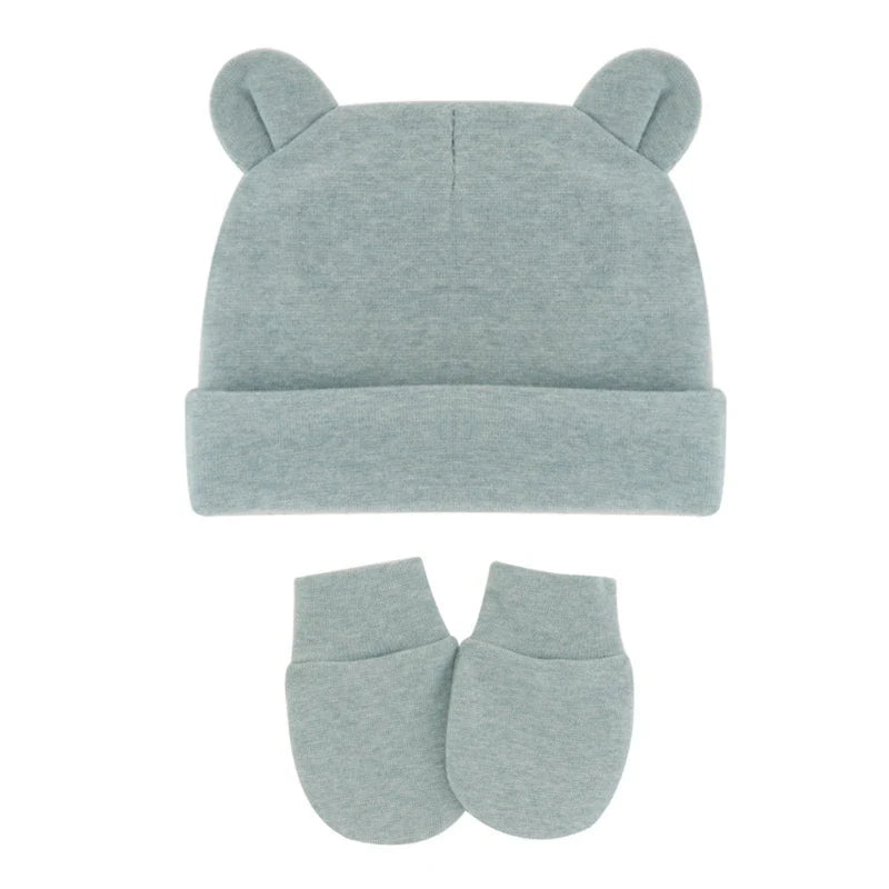 Newborn Winter Warm Beanie Hat Gloves for Baby Girls Boys Infant Toddler-Dollar Bargains Online Shopping Australia