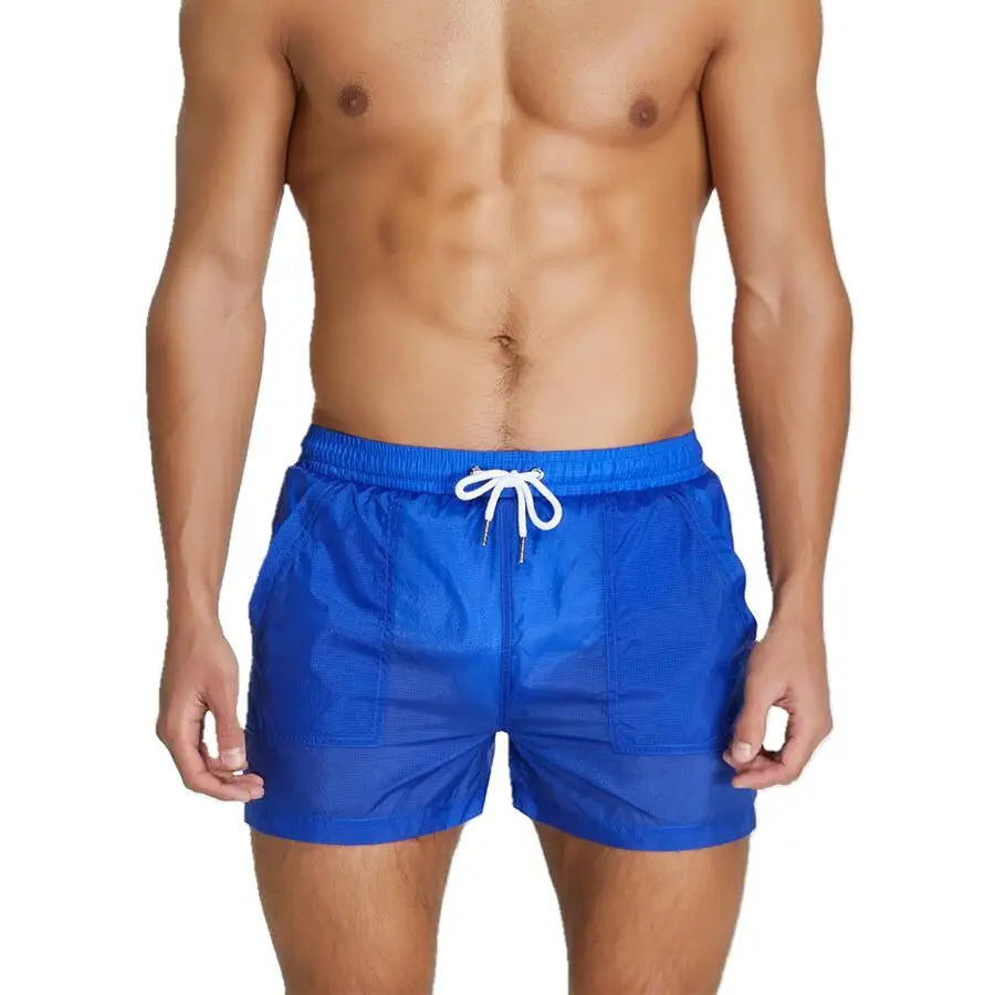 Men Clothing Shorts Mesh Lined Casual Shorts Summer Thin And Light Quick Dry Gym Shorts Sexy Beach Surf Men Bottoms-Dollar Bargains Online Shopping Australia