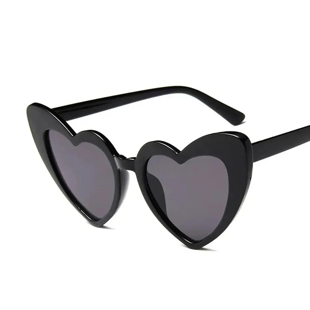 Love Heart Shaped Sunglasses Women Big Frame Fashion Cute Sexy Retro Cat Eye Vintage Sun Glasses UV400 Protection Unisex Eyewear-Dollar Bargains Online Shopping Australia