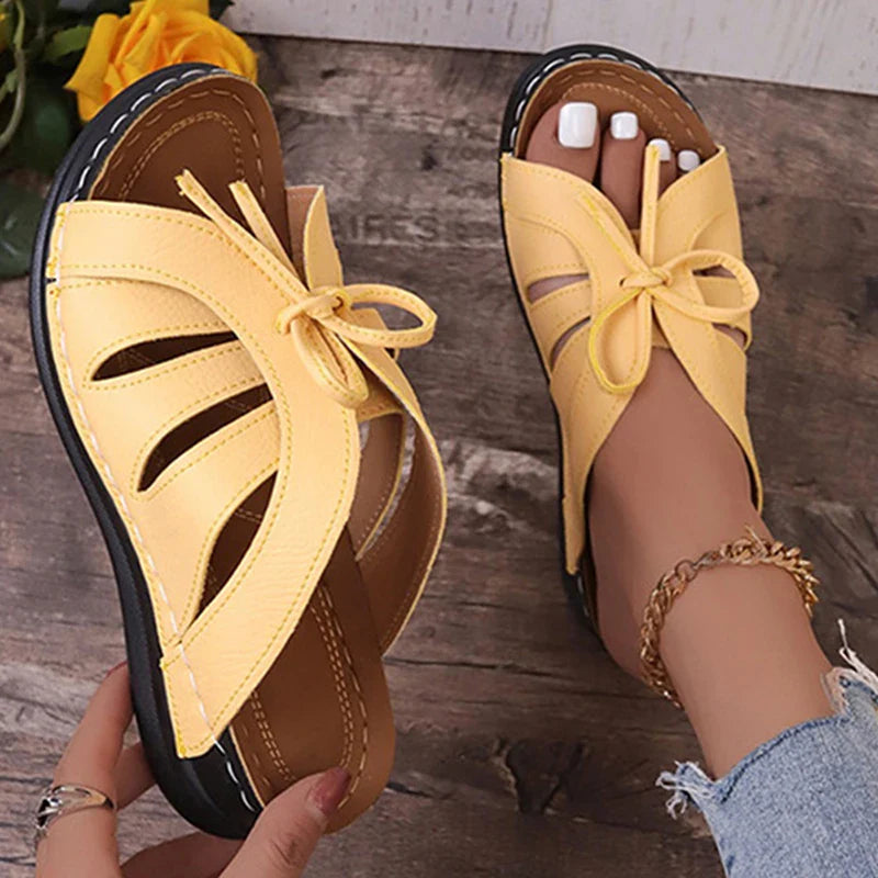 Shoes Sandals Women Summer Retro Women Shoe Slip On Women's Shoes Wedge Shoes Woman Outdoor Women Slippers Footwear Female-Dollar Bargains Online Shopping Australia