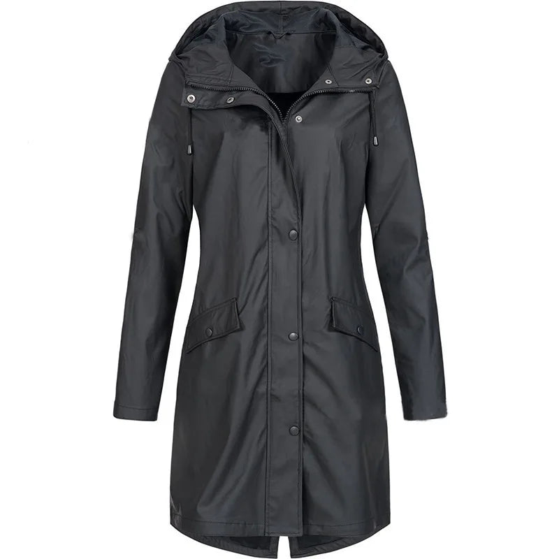 Charge Coat Outdoor Mountaineering Coat Mid length Women's Windbreaker-Dollar Bargains Online Shopping Australia