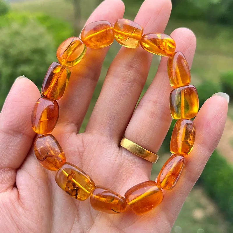 Amber Bracelets Natural Beads Baltic Energy Gemstone Healing Jewelry-Dollar Bargains Online Shopping Australia