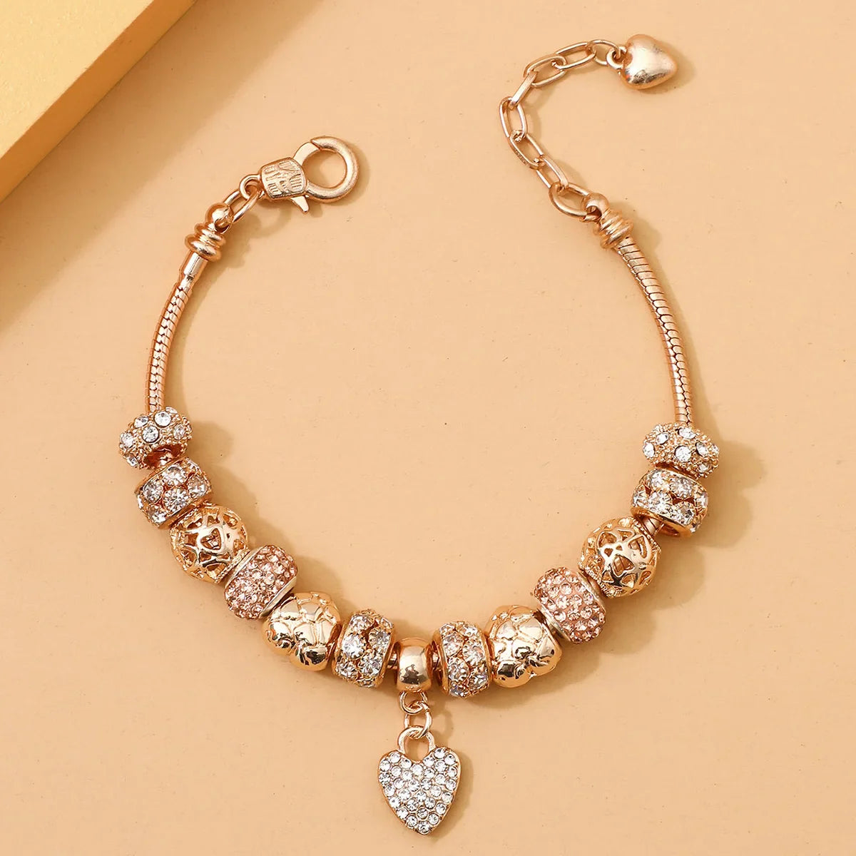 Women's DIY Multi Element Love Beaded Bracelet Date Travel Banquet Party Holiday Dressing Gift-Dollar Bargains Online Shopping Australia