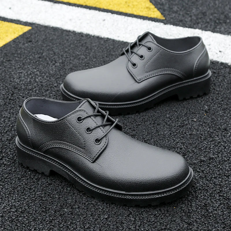 Men's Low-top Water Shoes Outdoor Waterproof Anti-slip Car Wash Kitchen Chef Work Rain Boots Rubber Shoes-Dollar Bargains Online Shopping Australia