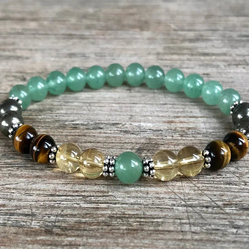 Good luck Bracelet Citrine bracelet Black Tourmaline bracelet Yoga bracelet-Dollar Bargains Online Shopping Australia