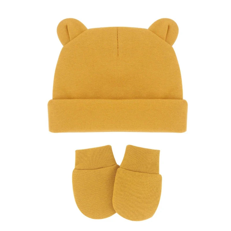 Newborn Winter Warm Beanie Hat Gloves for Baby Girls Boys Infant Toddler-Dollar Bargains Online Shopping Australia