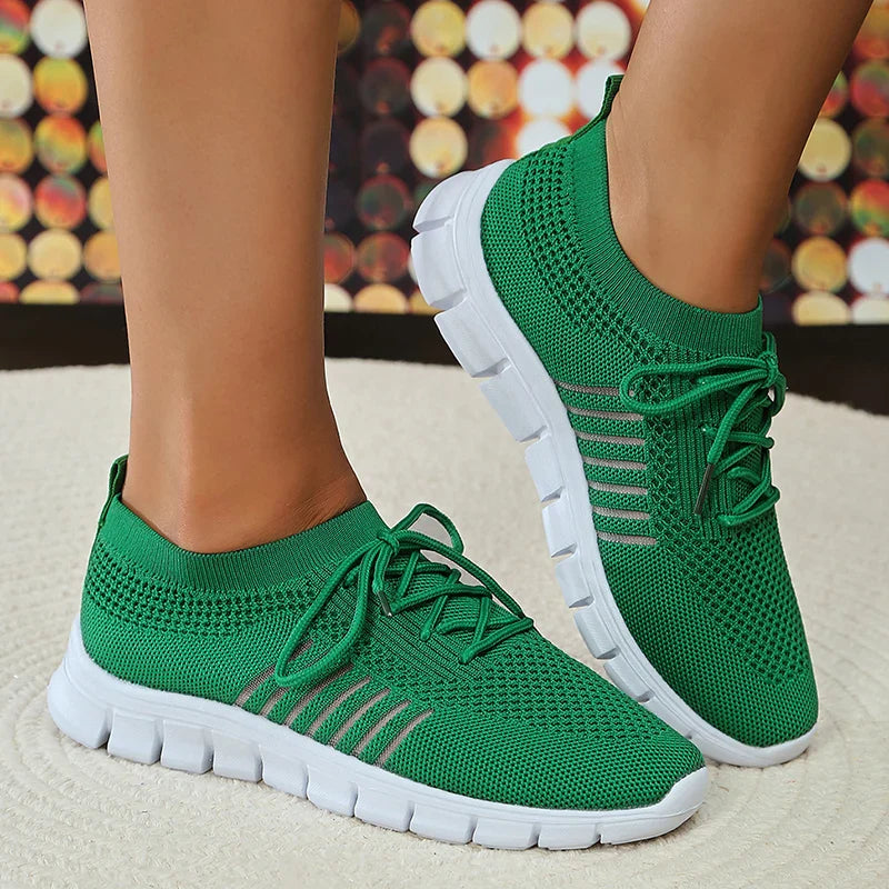 Mesh Breathable Soft Sole Sneakers Women Lightweight Non-Slip Running Walking Shoes Woman-Dollar Bargains Online Shopping Australia