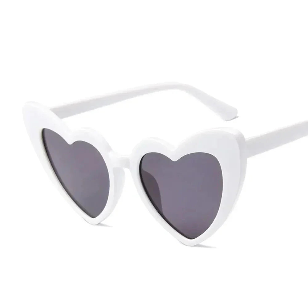 Love Heart Shaped Sunglasses Women Big Frame Fashion Cute Sexy Retro Cat Eye Vintage Sun Glasses UV400 Protection Unisex Eyewear-Dollar Bargains Online Shopping Australia