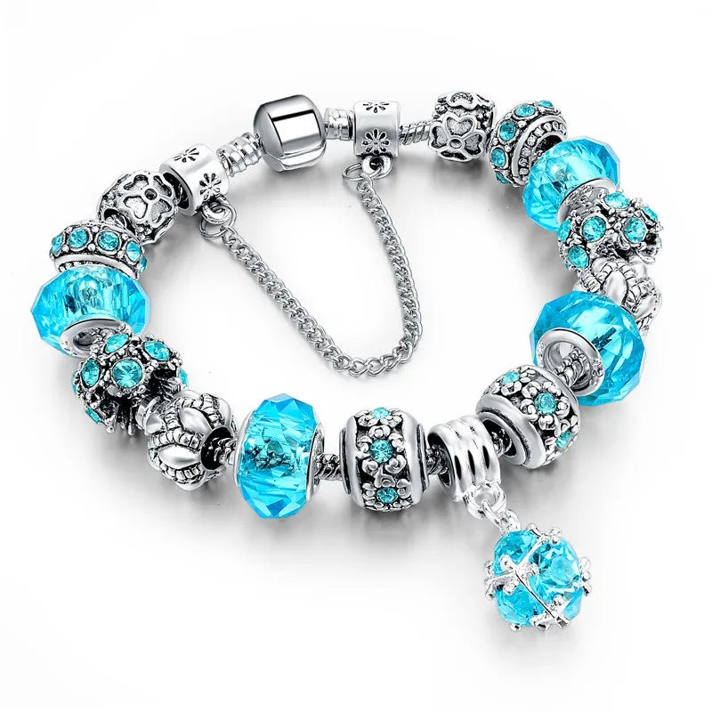 Crystal DIY Bracelet Original Crystal Handmade Wrist Accessories for Girls Women Fashion Jewelry Birthday Gifts-Dollar Bargains Online Shopping Australia