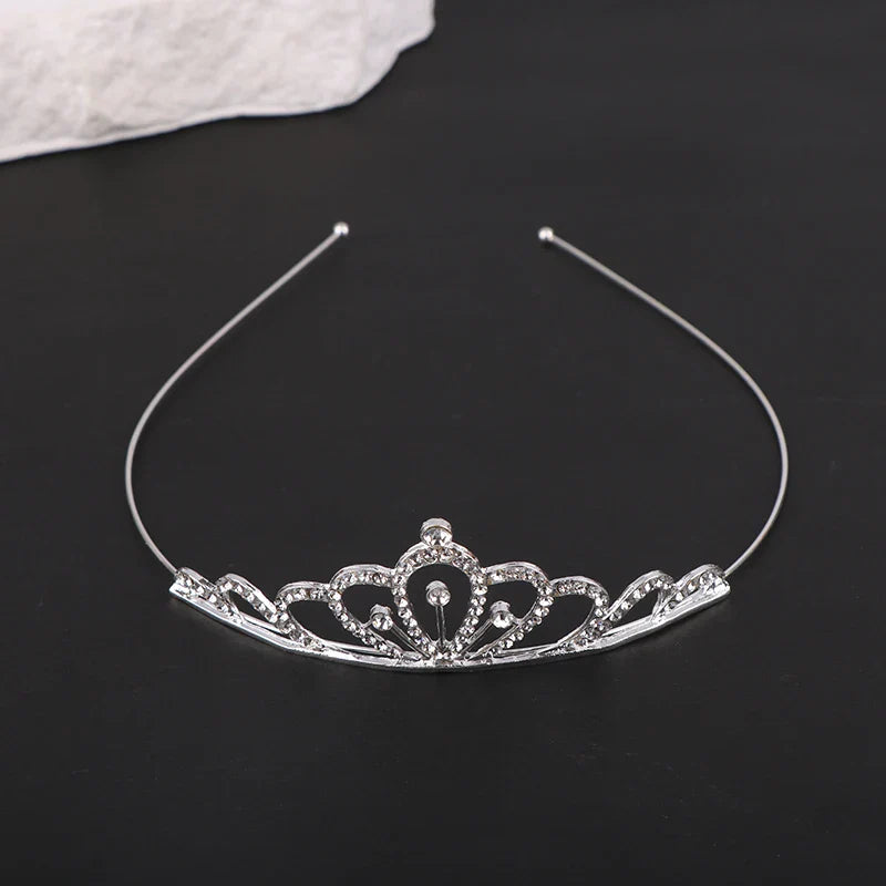 Sweet Princess Tiara Birthday Party Crown Performance Party Decorative Queen Tiaras Beauty Pageant Bride Wedding Hair Jewelry-Dollar Bargains Online Shopping Australia