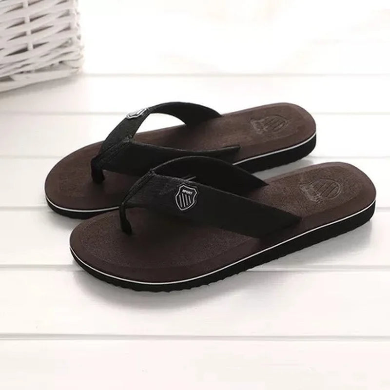 Sandals Shoes Men Summer Men Flip Flops High Quality Beach Sandals Anti-slip-Dollar Bargains Online Shopping Australia