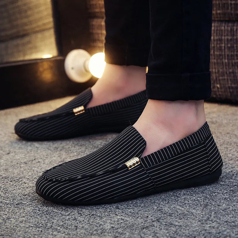 Men's Casual Shoes Red Loafers Cleat Shoes Metal Trim Driving Moccasin Soft Comfortable Casual Shoes Men's Sneakers Flats-Dollar Bargains Online Shopping Australia