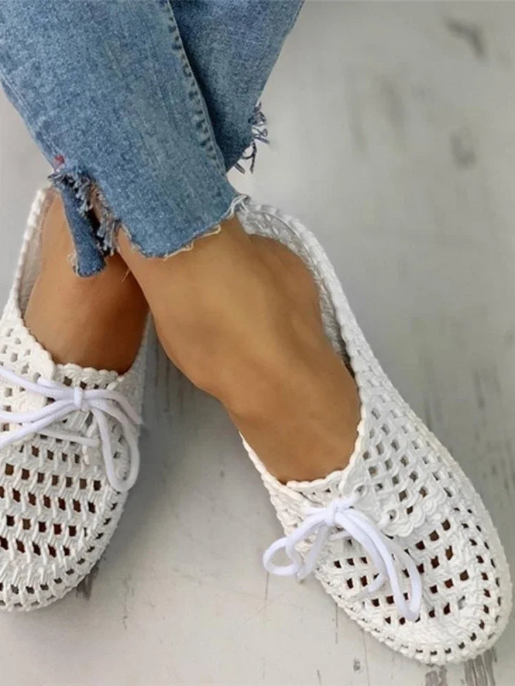 Flip-flops Summer Shoes Women Sandals Fashion Hollow Out Breathable Beach Shoes Lace-up Ladies Slippers Sandals-Dollar Bargains Online Shopping Australia