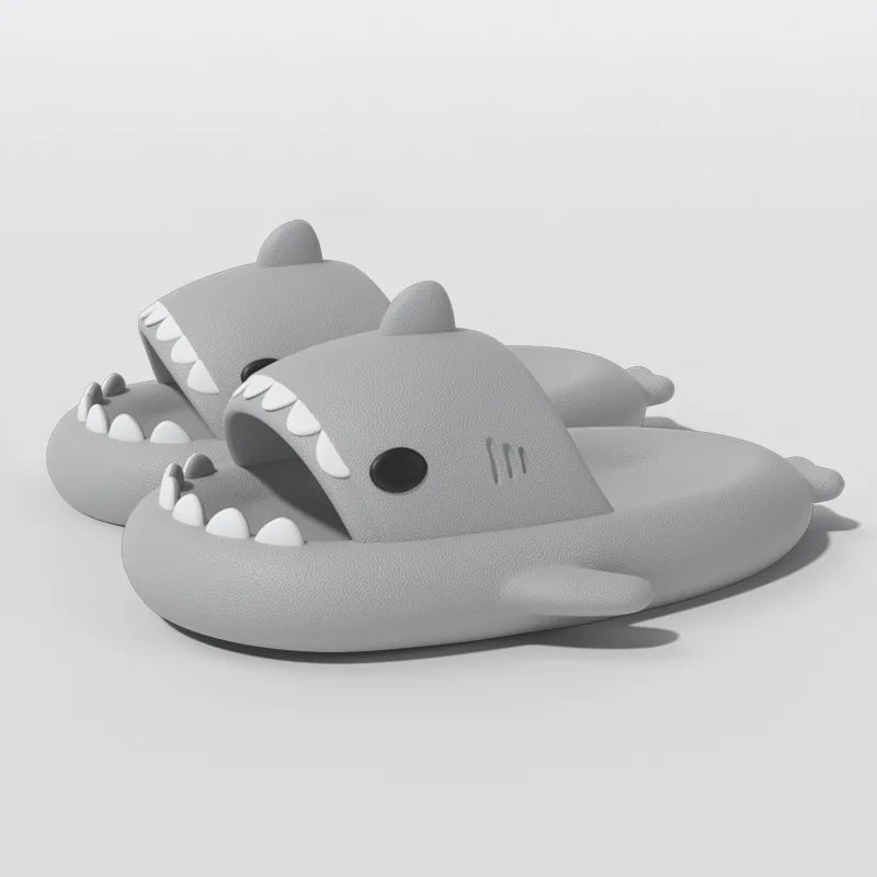 Children Slippers Shark Flip Flops Soft Sole Cartoon Slipper Women Man Bathroom Sandal EVA Non-slip Children Cute Shoes Sandals-Dollar Bargains Online Shopping Australia