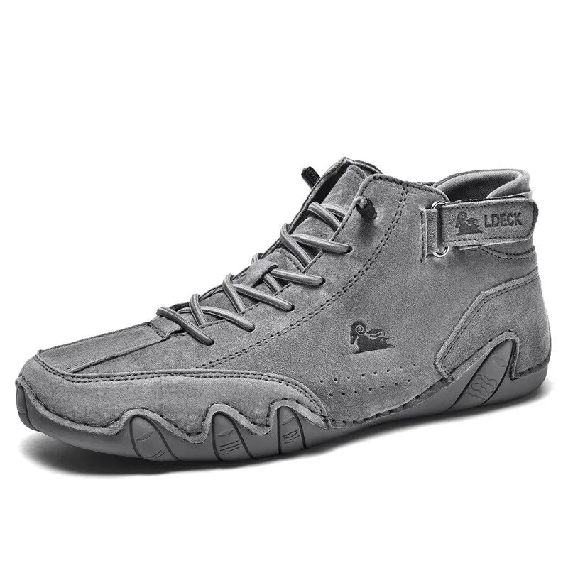 Men Boots Casual Motorcycle Winter Shoes Waterproof High Top Sneakers Luxury Footwear-Dollar Bargains Online Shopping Australia