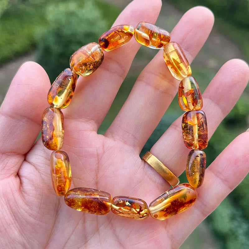 Amber Bracelets Natural Beads Baltic Energy Gemstone Healing Jewelry-Dollar Bargains Online Shopping Australia