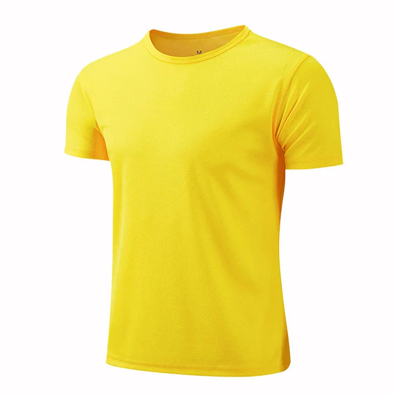 T Shirt Women Men O Neck Quick-dry Tees Women Simple Short Sleeve Solid Color Slim Fit T-Shirts For Unisex Tops Summer-Dollar Bargains Online Shopping Australia