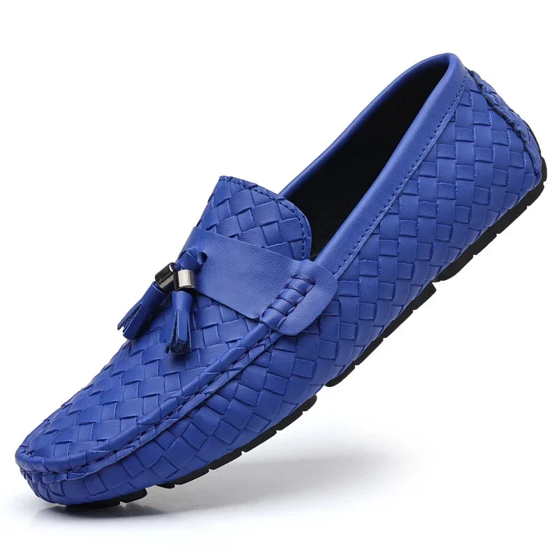 Designer Leather Casual Shoes for Men High Quality Fashion Comfortable Man's Loafers Flats Driving Shoes-Dollar Bargains Online Shopping Australia