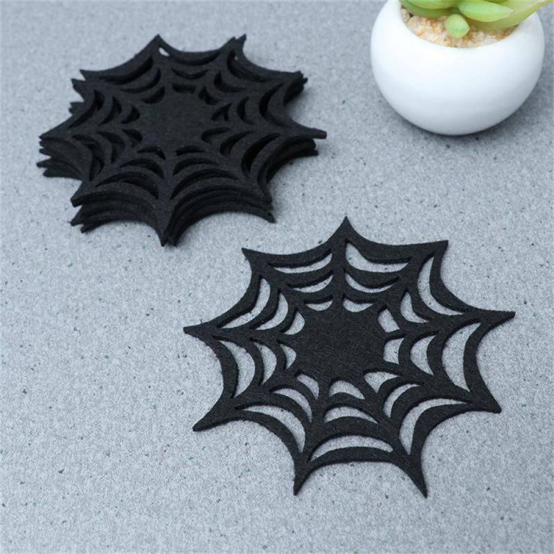 1/2/3PCS Coasters Spider Web Decorative Halloween Themed Decorarion Supplies Doilies Placemats for Store Home-Dollar Bargains Online Shopping Australia