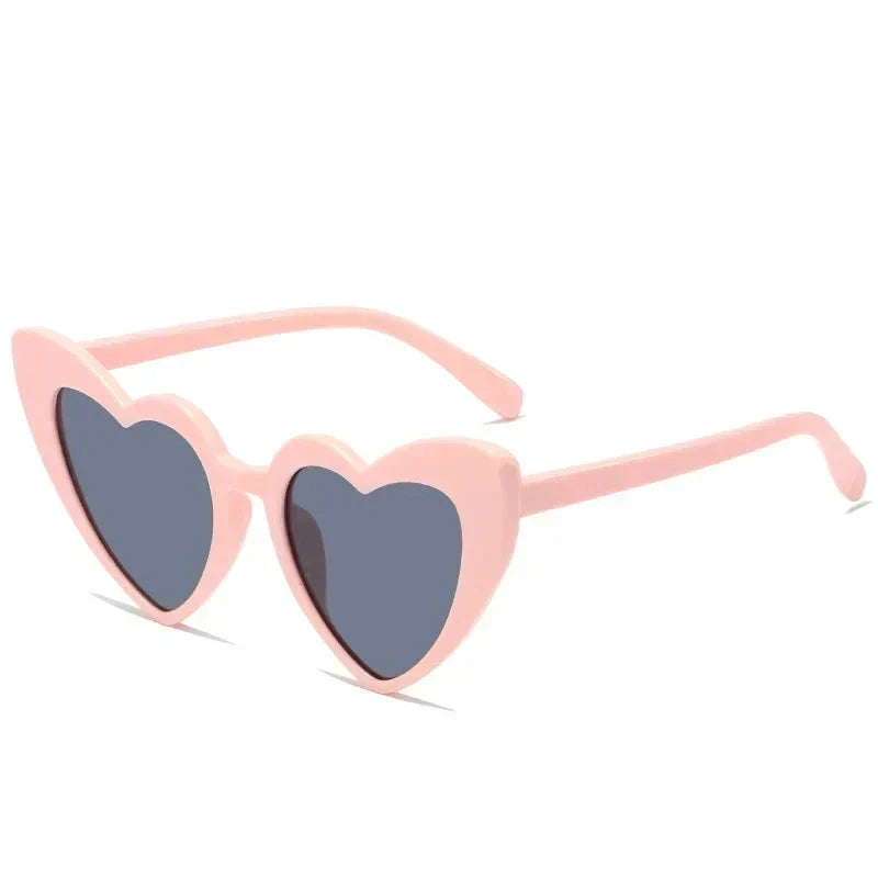 Love Heart Shaped Sunglasses Women Big Frame Fashion Cute Sexy Retro Cat Eye Vintage Sun Glasses UV400 Protection Unisex Eyewear-Dollar Bargains Online Shopping Australia