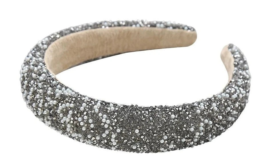 Diamond Headband Glitter Sparkle Jeweled Womens Headbands Hair Bands Wide Fashion Hair Hoops Girls Hair Accessories Gifts-Dollar Bargains Online Shopping Australia