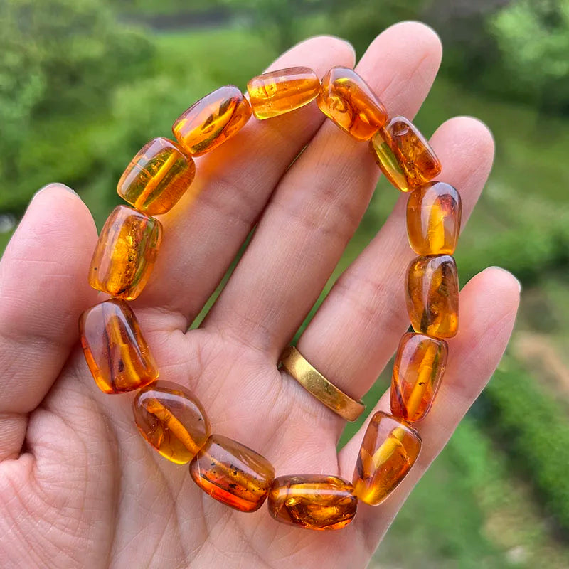 Amber Bracelets Natural Beads Baltic Energy Gemstone Healing Jewelry-Dollar Bargains Online Shopping Australia