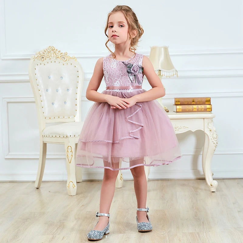 Baby Girls Dress Casual Costume Kids Dresses For Girls Flower Baby Dress Girl Party Little Princess Tutu Summer Dress