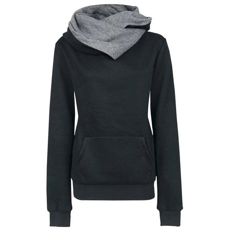 Hoodies Women Tracksuit Solid Color Fashion Long Sleeve Pullovers Christmas Casual Warm Hooded Sweatshirts Tops-Dollar Bargains Online Shopping Australia