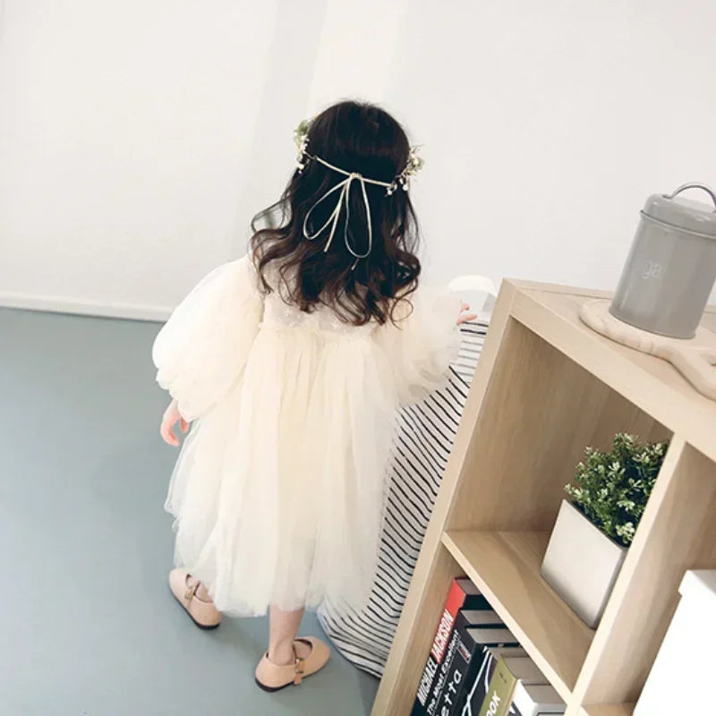 Kids Dresses For Girls Spring Girl Dress Child Baby Sweet Princess Dress Designer Dress Baby Girl Clothes