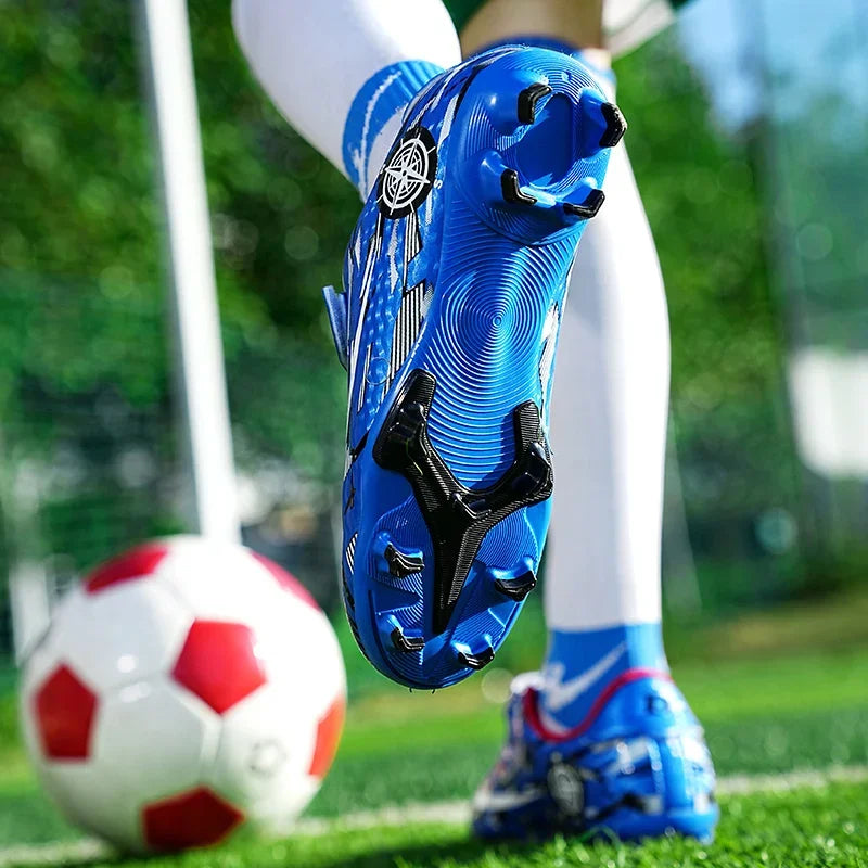 Soccer Shoes Kids Football Shoes TF/FG Cleats Grass Training Sport Footwear Trend Sneaker