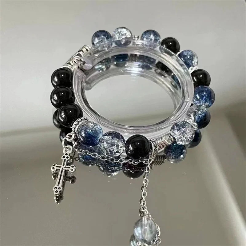 Galaxy Hanging Super Fairy Star Bracelet Women Versatile And Sweet Girlfriend Accessories-Dollar Bargains Online Shopping Australia