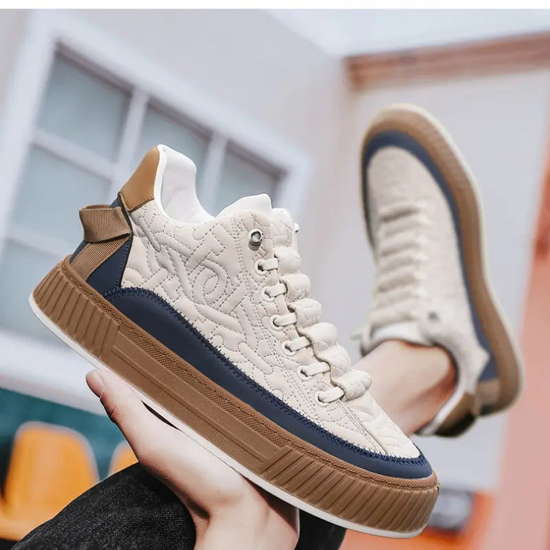 Men Vulcanize Sneakers Fashion Non-slip Luxury Brand Sneakers Men Board Shoe Man's-Dollar Bargains Online Shopping Australia