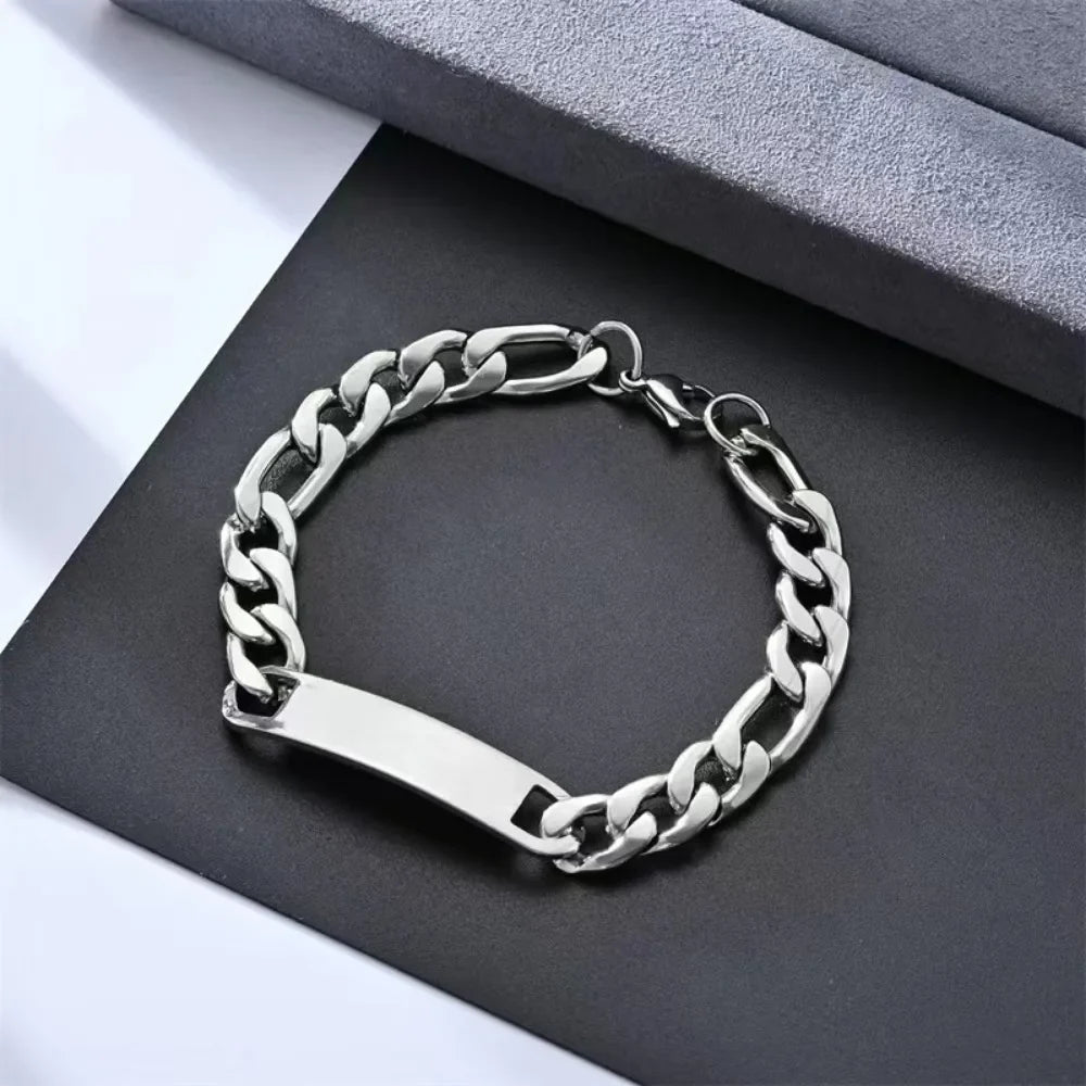 18k Gold Filled 8MM Chain Bracelets Men Jewelry Charm Women Lady Wedding Party Gifts Bohemia 20cm-Dollar Bargains Online Shopping Australia