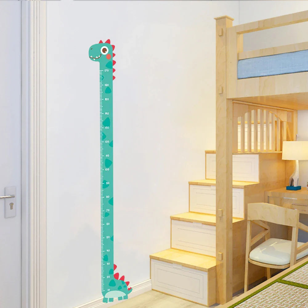 Cute Cartoon Height Sticker Unicorn Dinosaur Giraffe Wall Height Measuring Ruler Stickers For Kids Room Kindergarten Decor-Dollar Bargains Online Shopping Australia