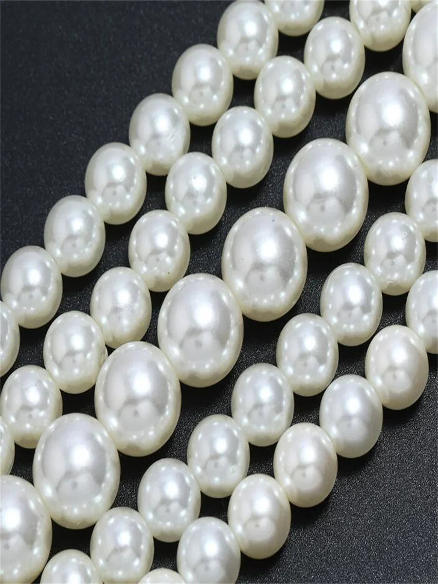 Multi-layer imitation pearl beaded short necklace earring set-Dollar Bargains Online Shopping Australia