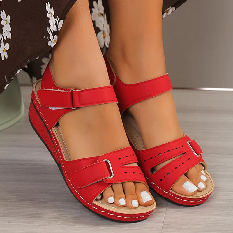 Women Sandals Summer Shoes Open Toe Shoes Woman Plus Size Wedge Sandals-Dollar Bargains Online Shopping Australia