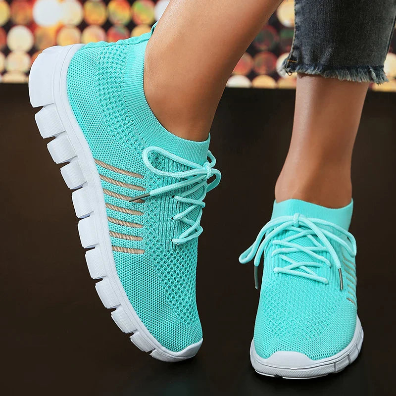 Mesh Breathable Soft Sole Sneakers Women Lightweight Non-Slip Running Walking Shoes Woman-Dollar Bargains Online Shopping Australia