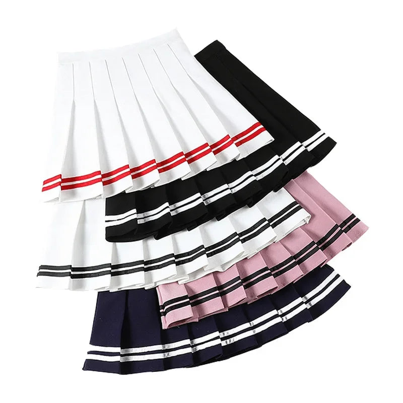 Korean Style Sexy Skirt Pleated Tennis Womens Athletic Golf Sport Outfits Workout Running Mini Harajuku Skirt-Dollar Bargains Online Shopping Australia