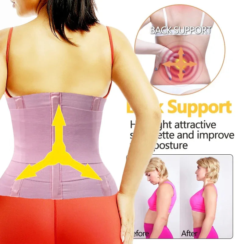 Modeling Belt Waist Trainer Tummy Trimmer Sheath Girdles Workout Weight Loss Strap Corset Waist Cincher Wrap Shapewear-Dollar Bargains Online Shopping Australia