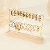 Double-deck Earrings Ring Necklace Watch Jewelry Shelf Jewelry Stand Counter Pendant Jewelry Display Stand