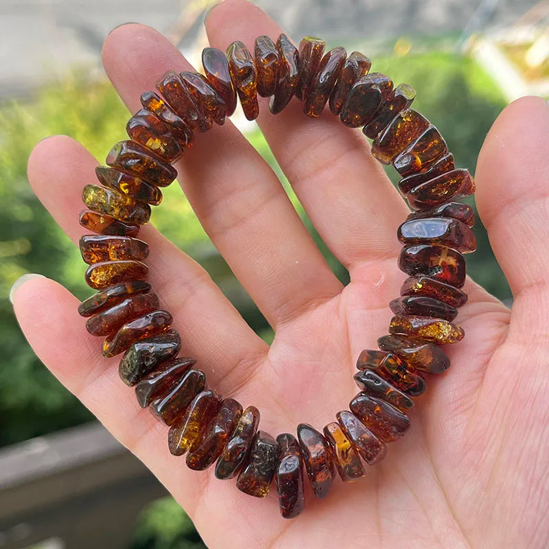 Amber Bracelets Natural Beads Baltic Energy Gemstone Healing Jewelry-Dollar Bargains Online Shopping Australia