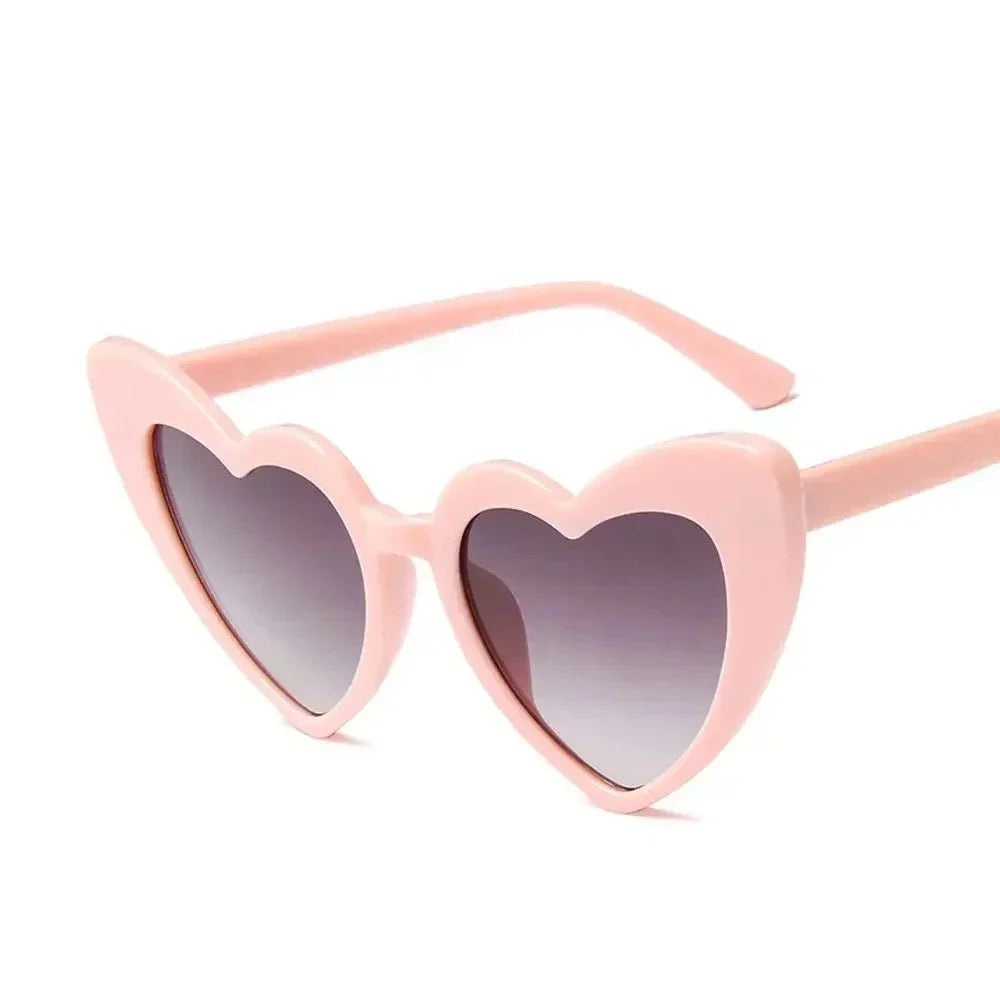 Love Heart Shaped Sunglasses Women Big Frame Fashion Cute Sexy Retro Cat Eye Vintage Sun Glasses UV400 Protection Unisex Eyewear-Dollar Bargains Online Shopping Australia