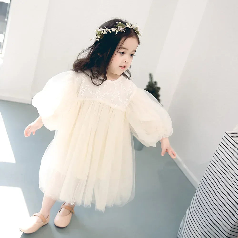 Kids Dresses For Girls Spring Girl Dress Child Baby Sweet Princess Dress Designer Dress Baby Girl Clothes