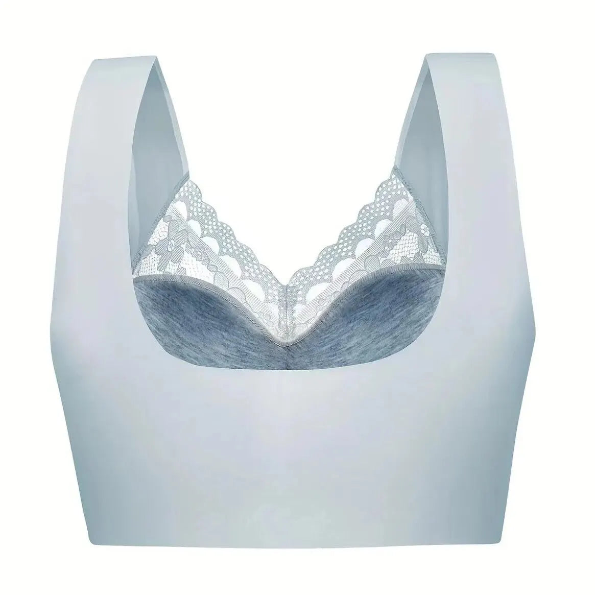 Women Lace Bra Camisole Underwear Breathable V Neck Gather Up Soft-Dollar Bargains Online Shopping Australia