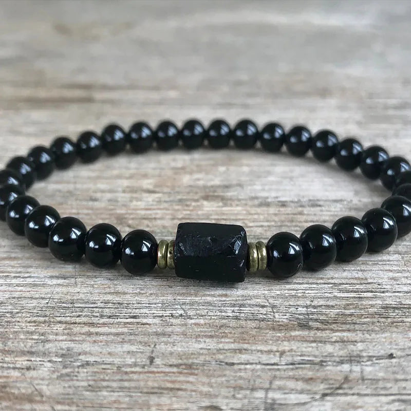 Good luck Bracelet Citrine bracelet Black Tourmaline bracelet Yoga bracelet-Dollar Bargains Online Shopping Australia